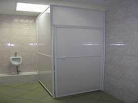 Перегородки из алюминия