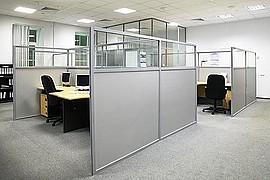 Перегородки из алюминия